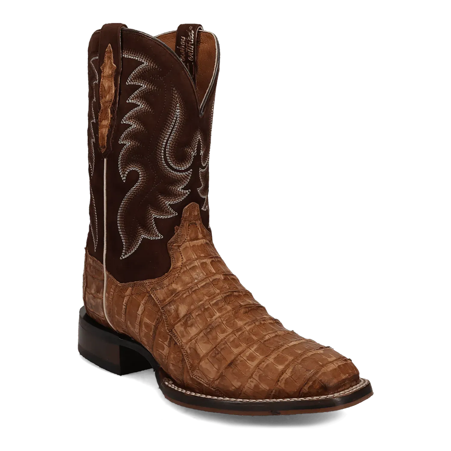 Dan Post Leon - Men's Caiman Leather Cowboy Boots