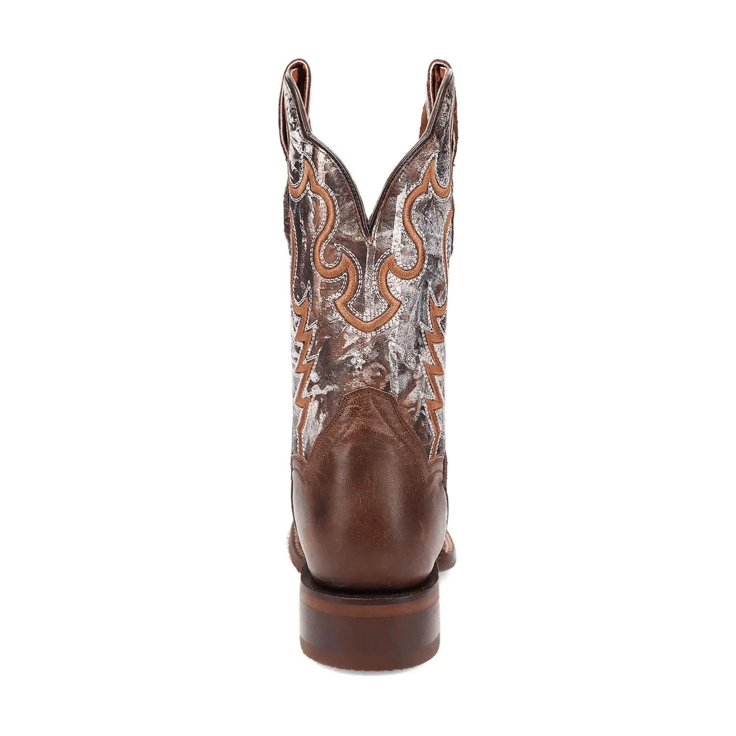 Dan Post Womens Tess Brown/Grey Leather Cowboy Boots