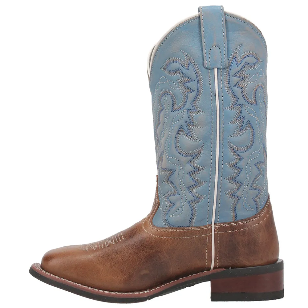 Darla Square Toe Embroidered Cowboy Boots