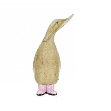 DCUK Dinky Duck with Spotty Welly - Pink 10303