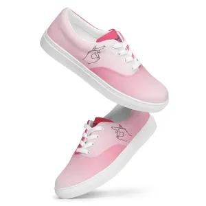 Descendants of The Island Blossom Women’s lace-up canvas shoes