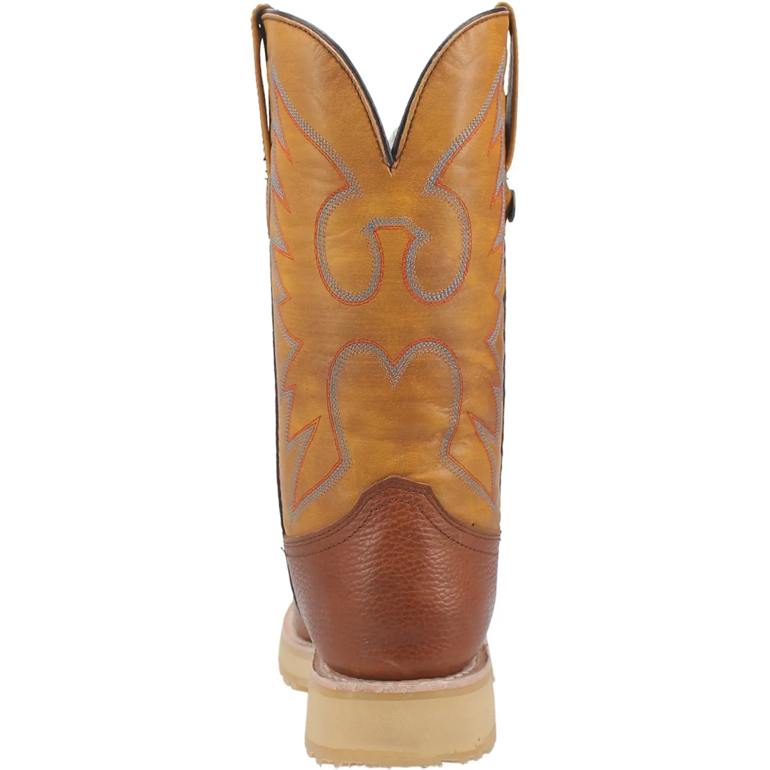 Dingo Mens Dust Bowl Tan Leather Cowboy Boots