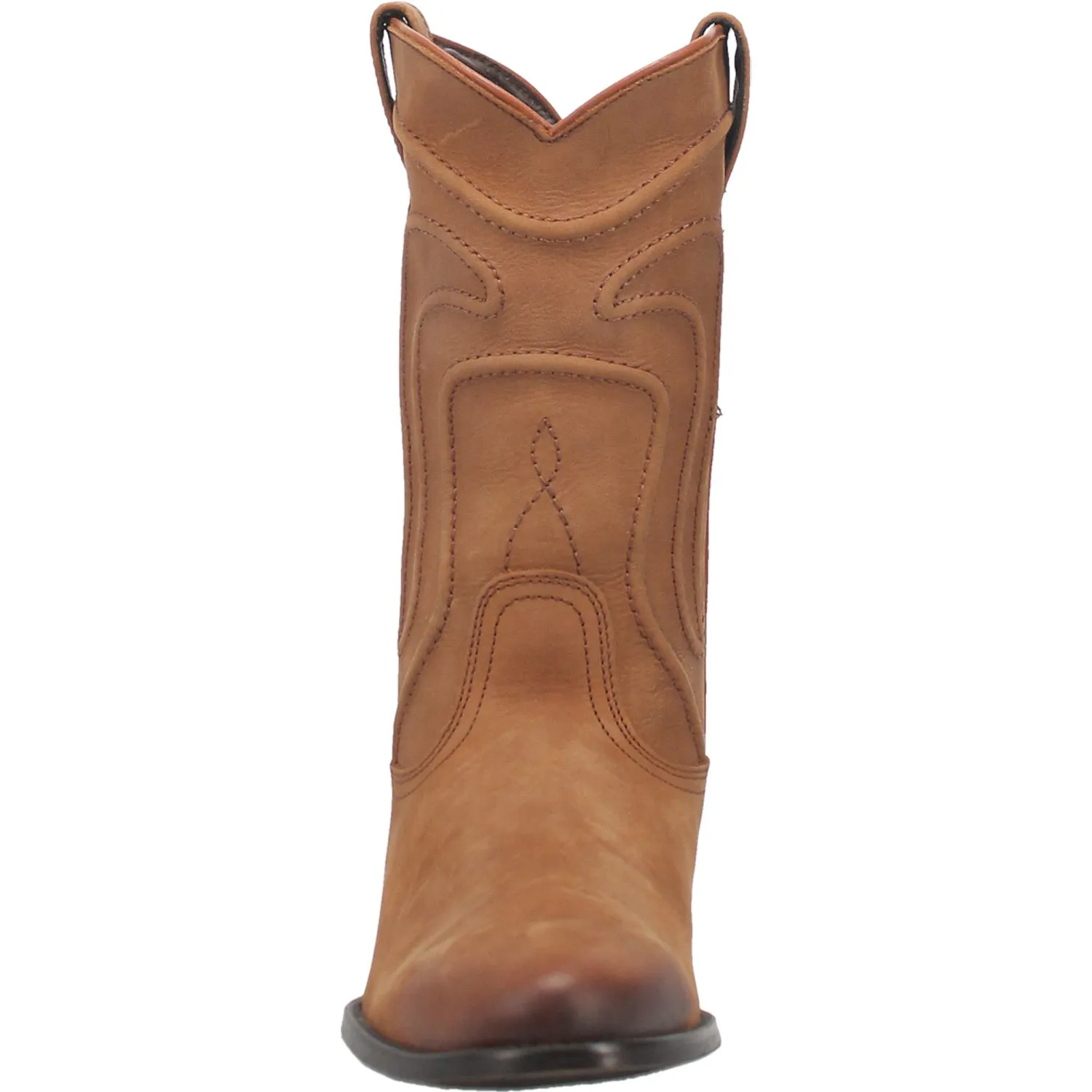 Dingo Mens Montana Cowboy Boots Leather Natural