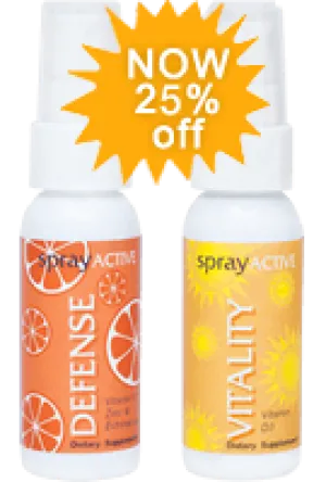 ~DISCONTINUED~ Spray Active Cold Season Package