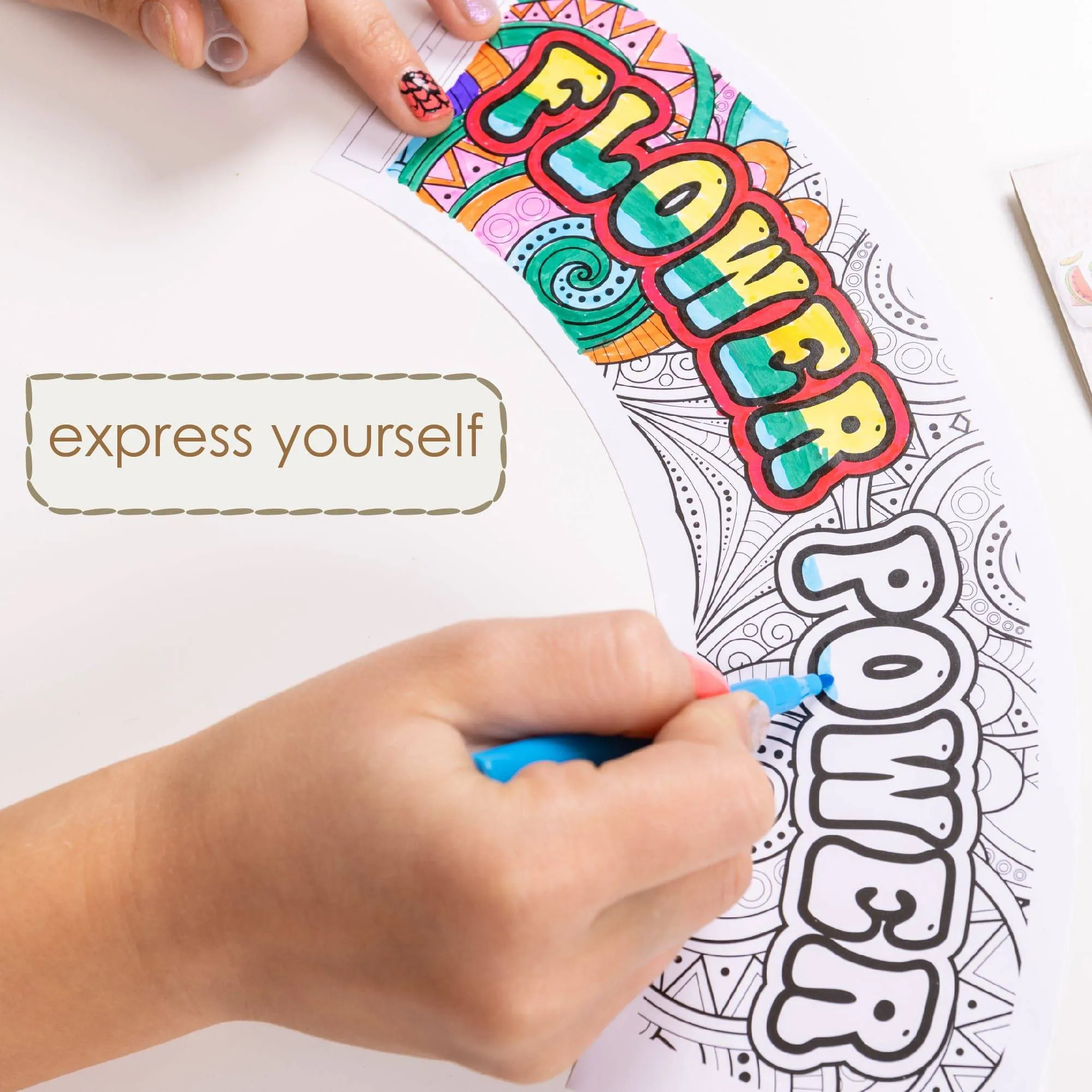 Doodling Pots Flower Garden Growing - Craft Kit