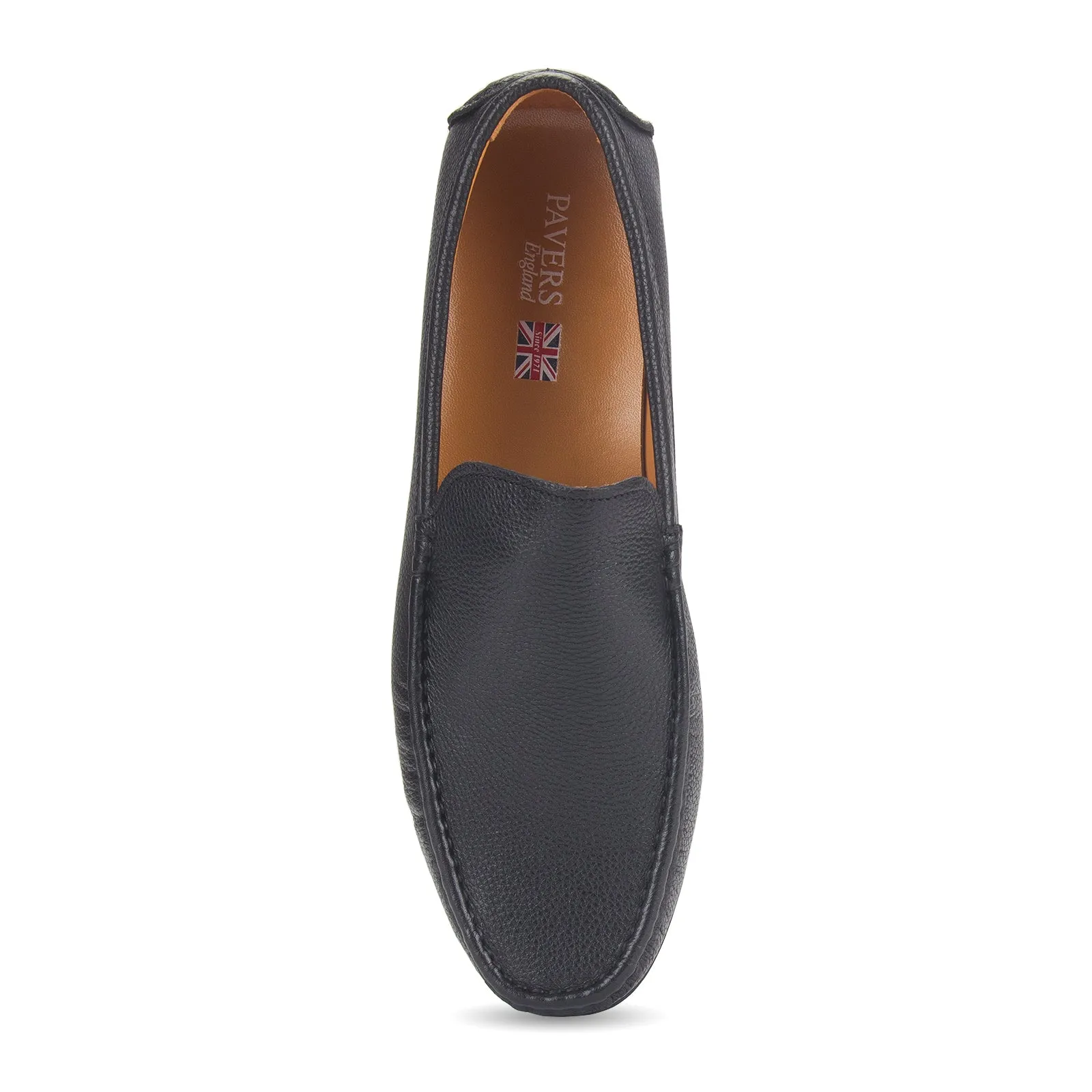 Elias dual-tone fusion leather moccasin