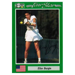 Elise Burgin  Signed  Women`s Card