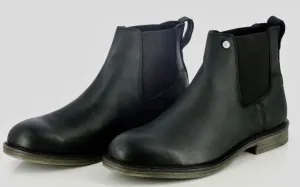 Ezok Stan Black Casual Chelsea Boots Shoes 2701