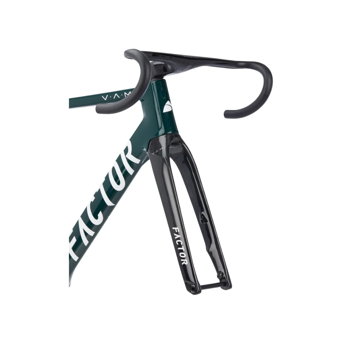 Factor Ostro VAM Disc Frame and Fork Set Racing Green