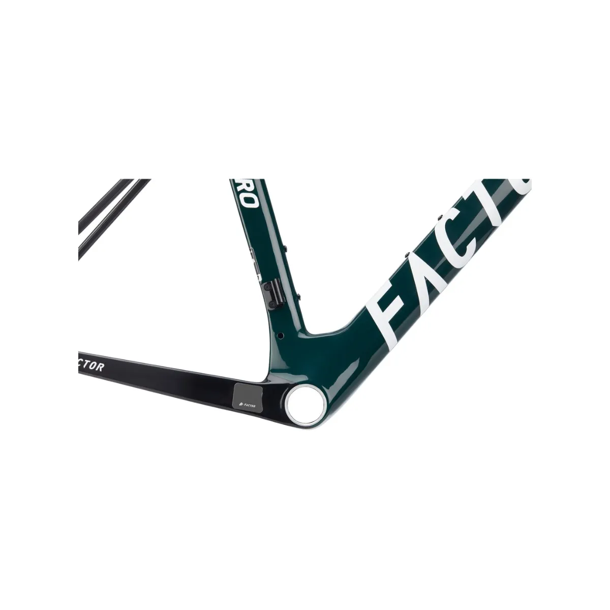 Factor Ostro VAM Disc Frame and Fork Set Racing Green