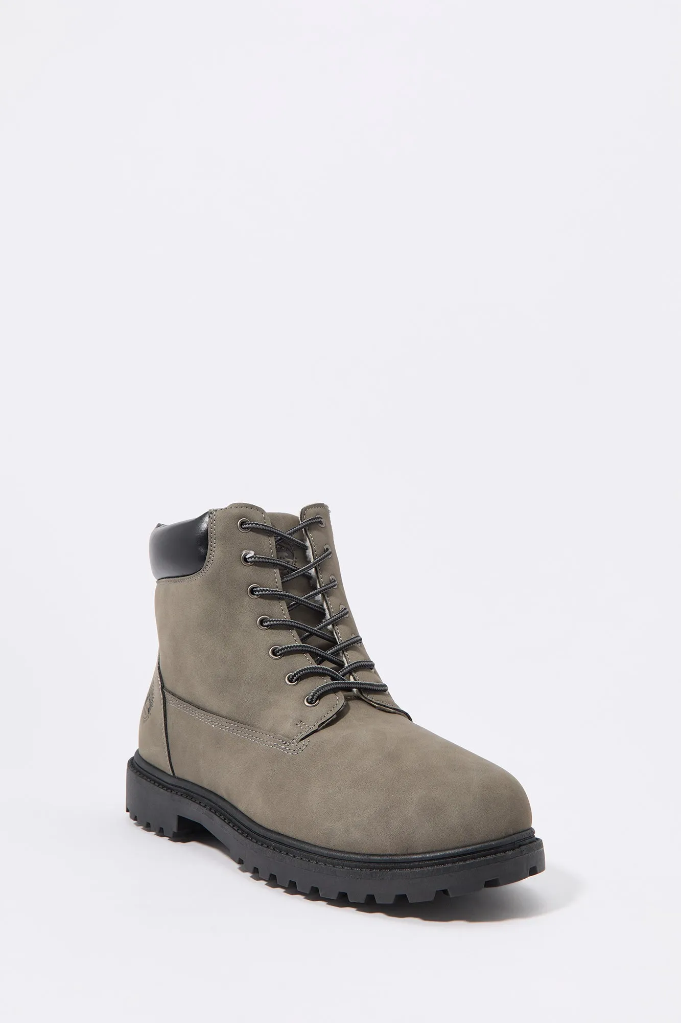 Faux Fur Lined Hiking Boot