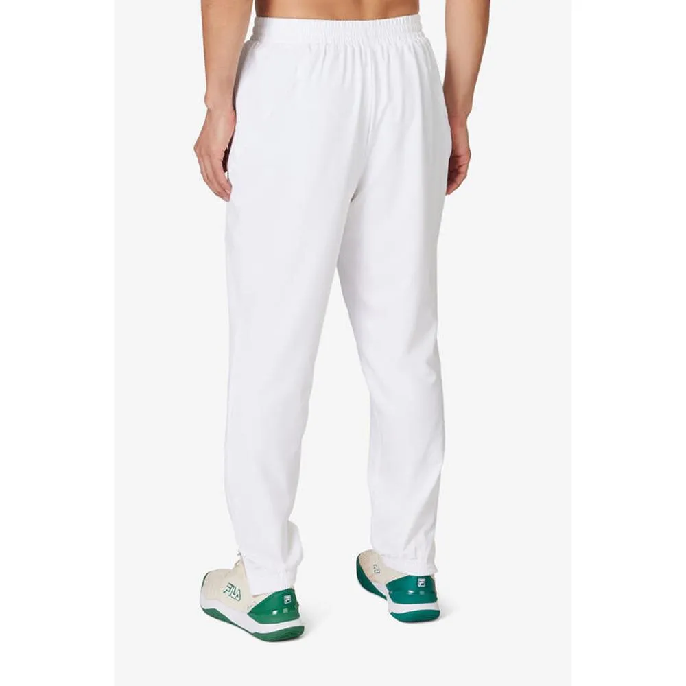 Fila Men's Essentials Woven Court Track Pant - White