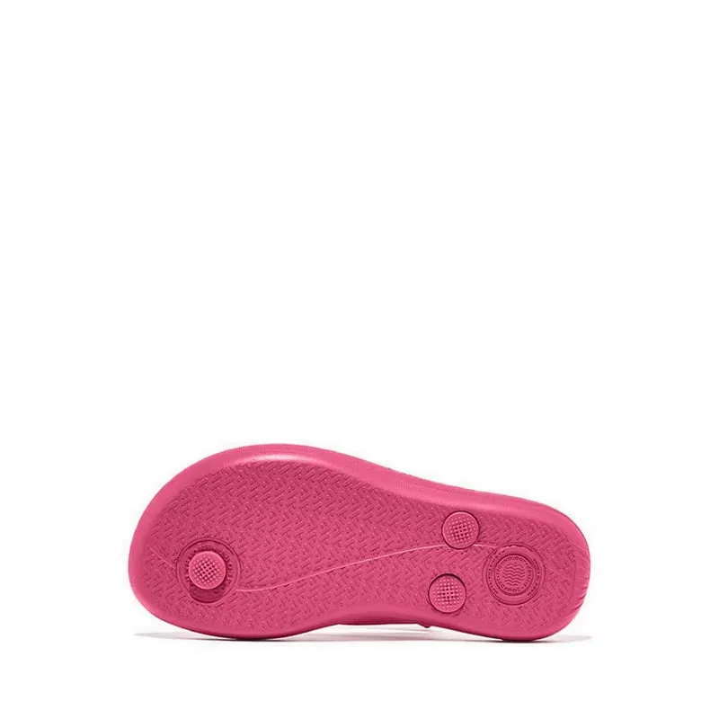 Fitflop Iqushion Kid's Ergonomic Flip-Flops - Pink Jam