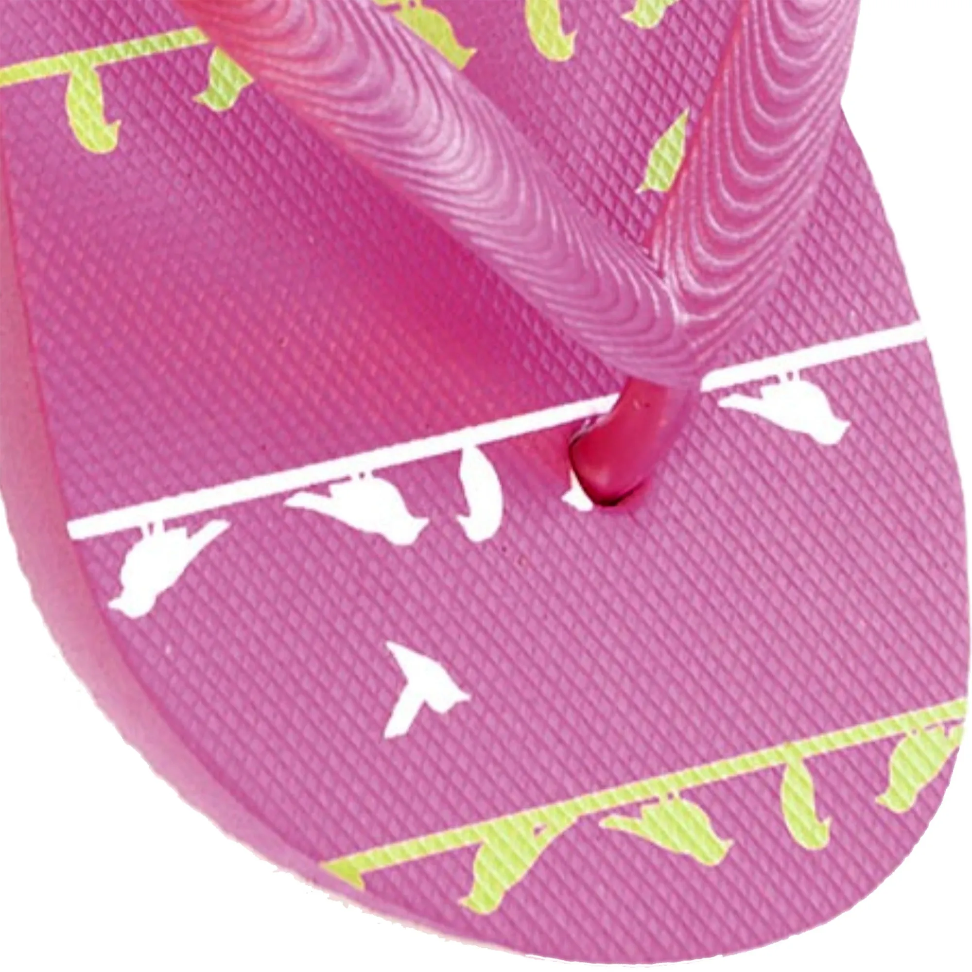 FLOSO Childrens/Kids Girls Bird Flip Flops