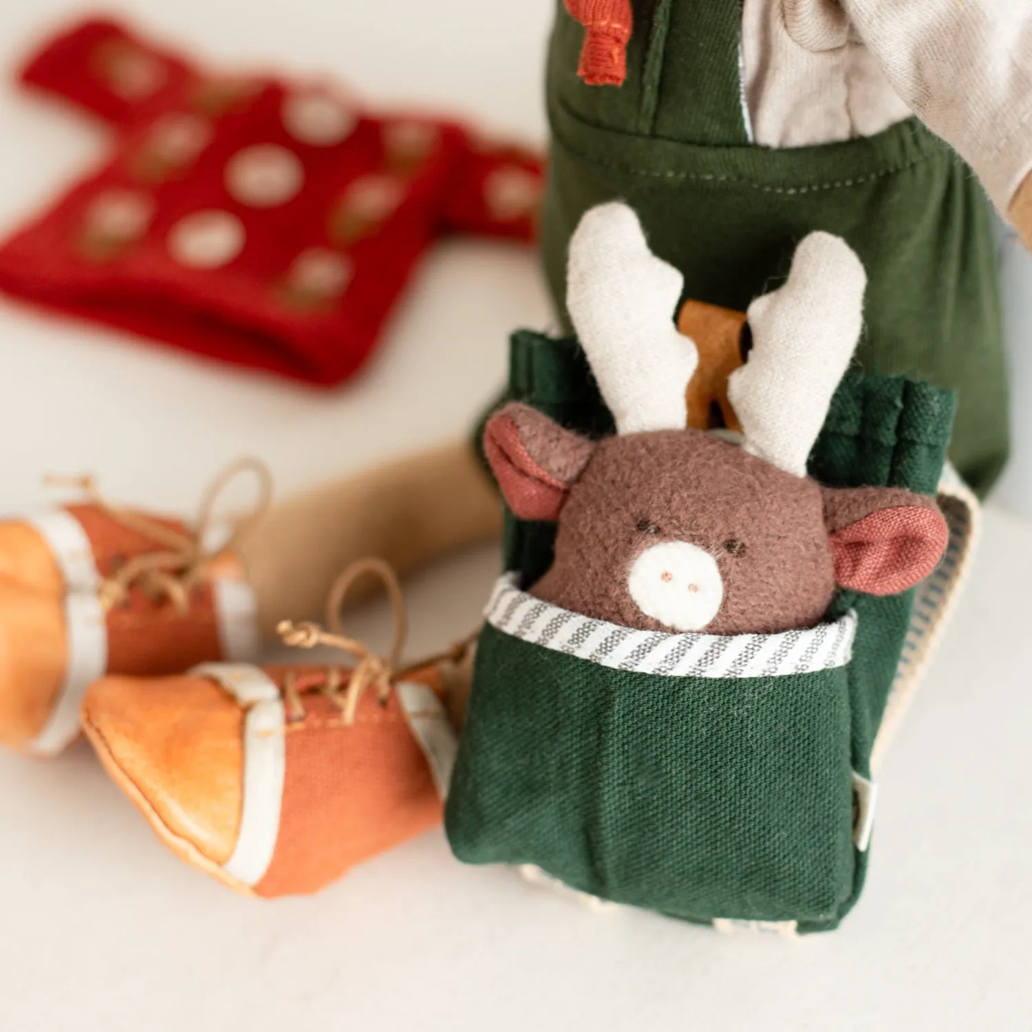 Forest Adventure Backpack for Dolls