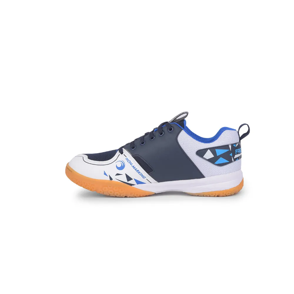 FREEDOM Sports Navy Blue Badminton Shoes For Men GRIPPER-02 By Liberty