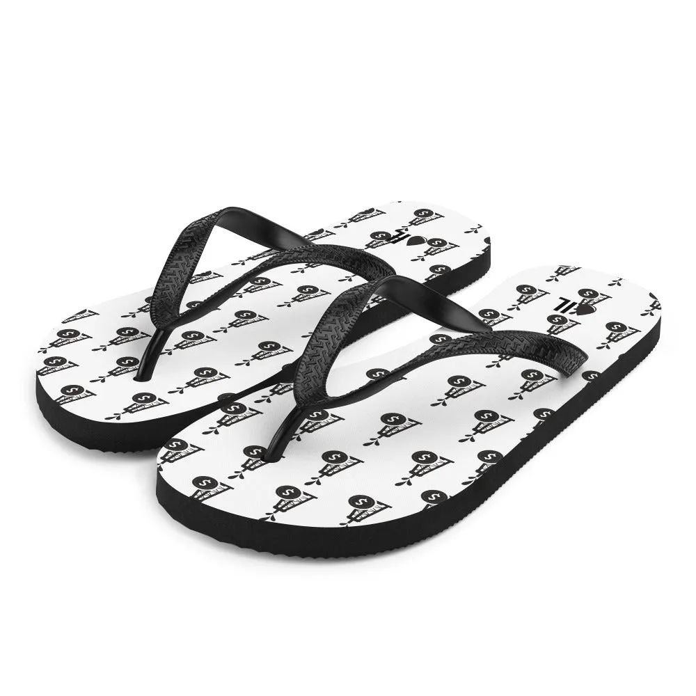 Fun Oil Rig Flip-Flops