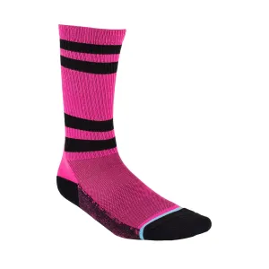 FXR Turbo Athletic Socks Electric Pink/Ocean