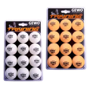 GEWO 40  3 Star Table Tennis Training Ball - One Dozen Pack