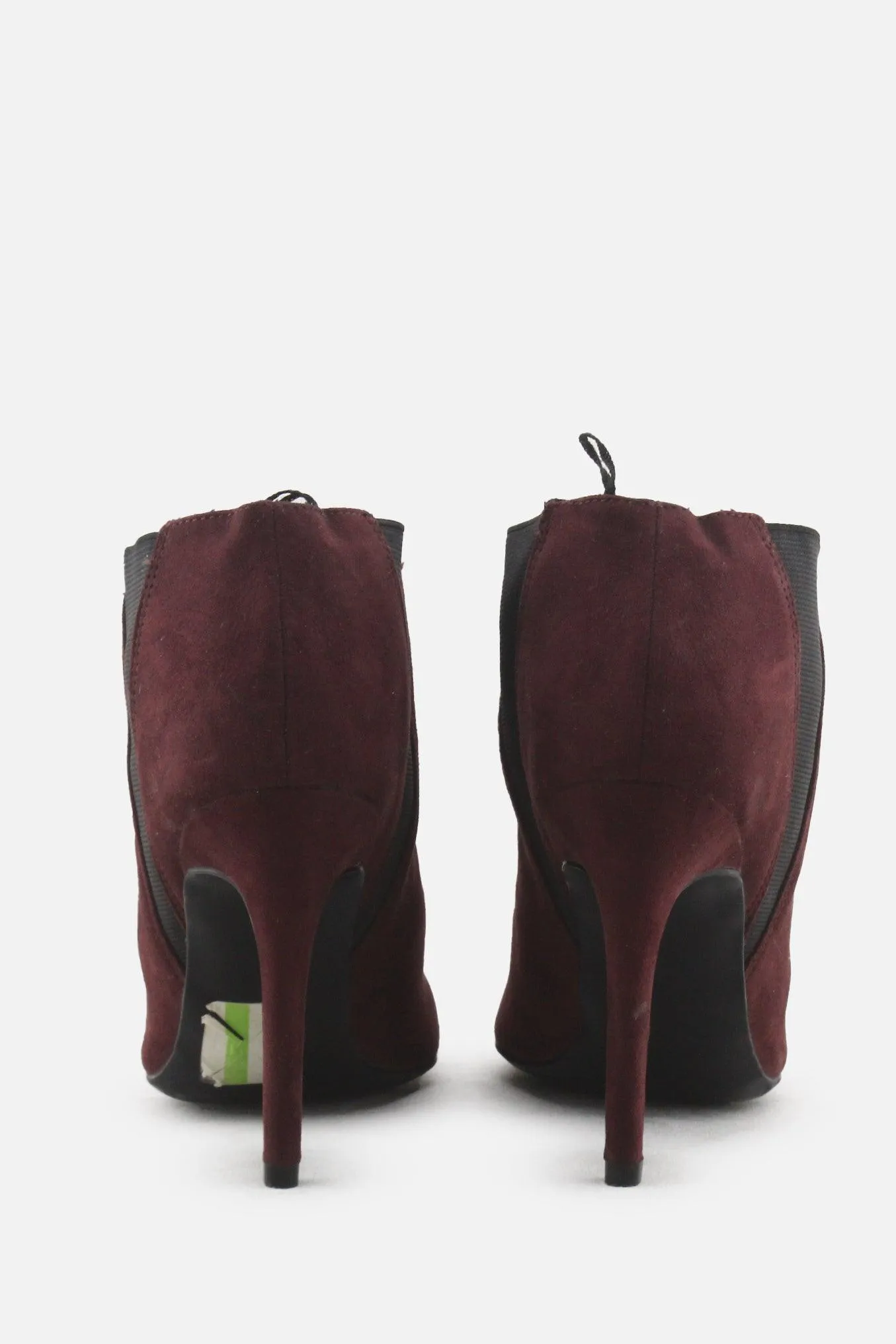 H & M Stretchable Stilletos Heels Ankle Boots | Suede