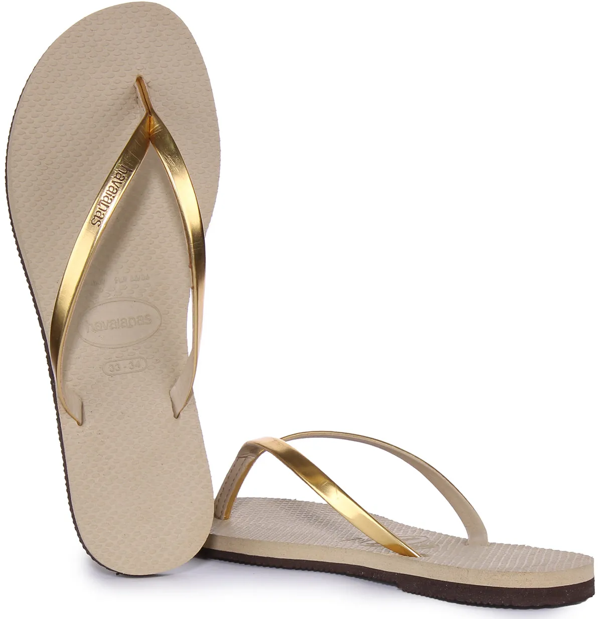 Havaianas Hav Slim In Golden Bej