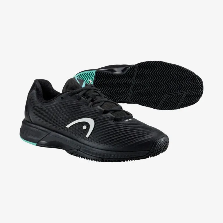 Head Revolt Pro 4.0 Tennis Shoe | Black/Teal