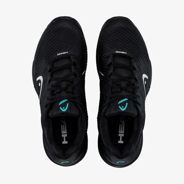 Head Revolt Pro 4.0 Tennis Shoe | Black/Teal