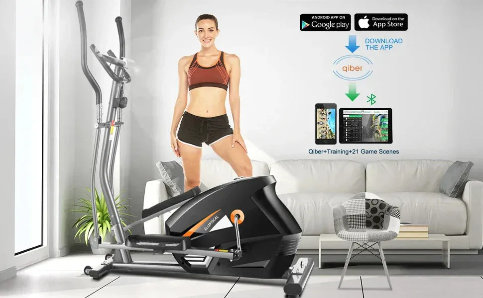 Heavy-Duty Elliptical Cross Trainer - Essential for Stroke Recovery