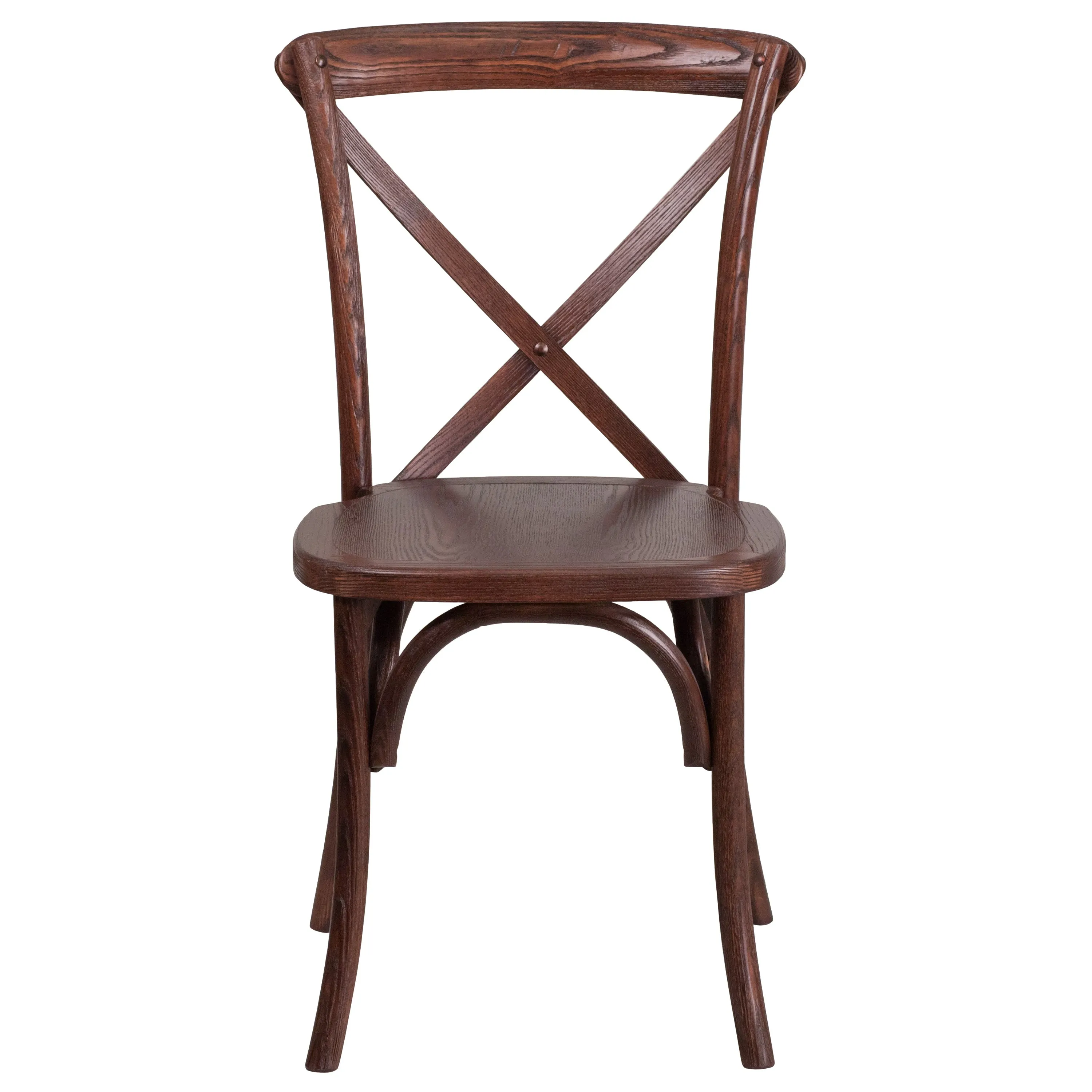 HERCULES Series Stackable Wood Cross Back Chair