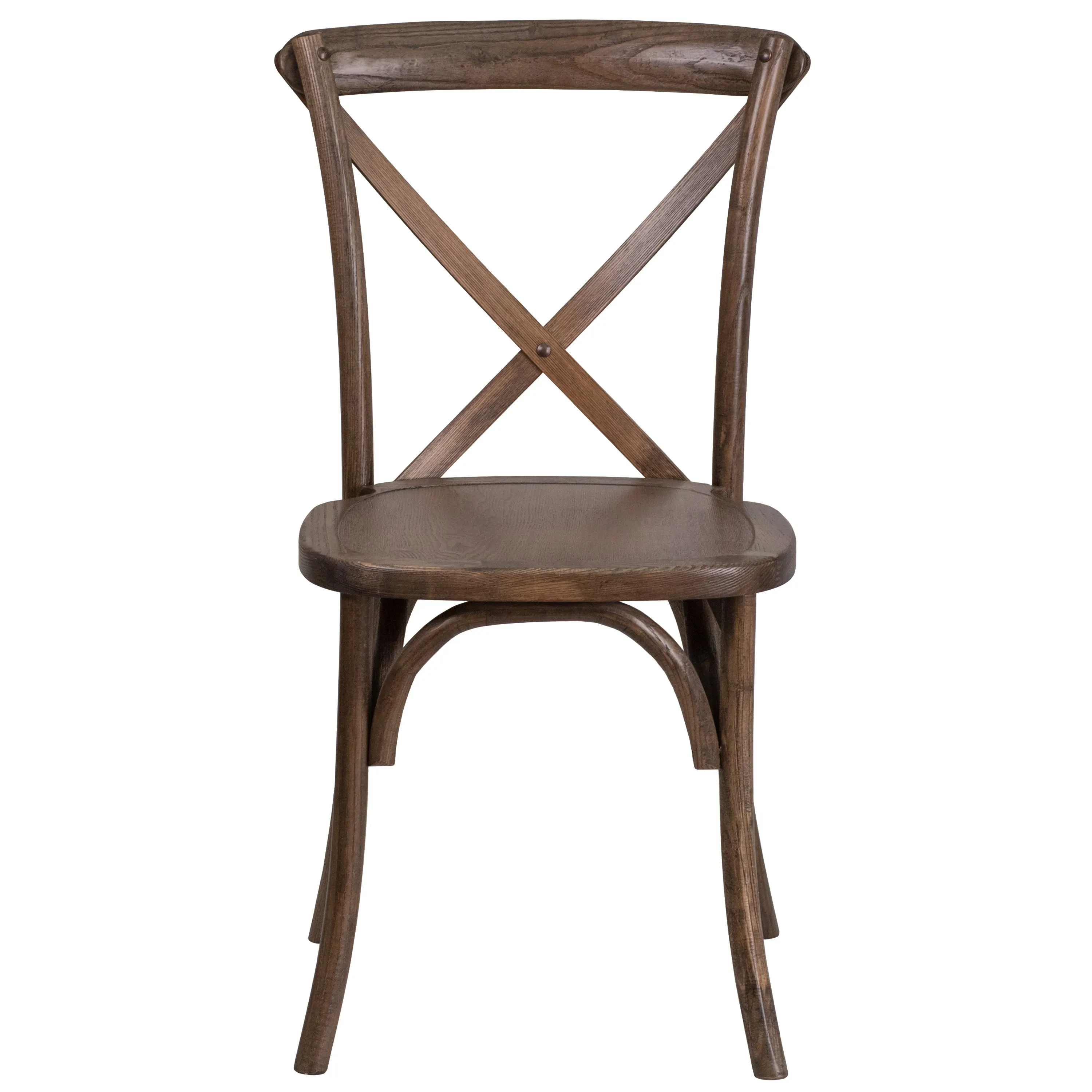 HERCULES Series Stackable Wood Cross Back Chair