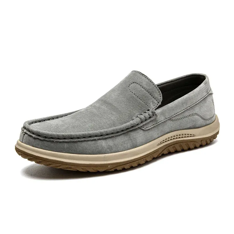 Hnzxzm Men Casual Shoes Fashion Men Shoes Genuine Leather Men Loafers Moccasins Slip On Men's Flats Male Driving Shoes