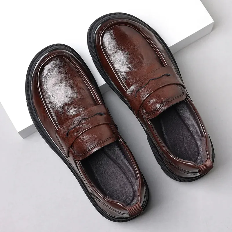 Hnzxzm Men laofers slip on Driving Moccasins Comfortable  Loafer Shoes Men's Casual Shoes genuine Leather Loafers Flats Shoes for Man