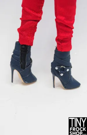 Integrity FR Legendary Con Haute Monde Navy Stud Boots