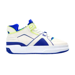 Just Don Tennis Courtside Mid 'White Blue' Sneakers, White