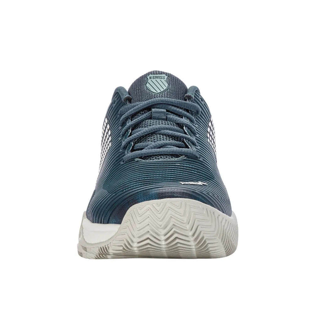 K-Swiss Hypercourt Express 2 HB Clay Court Tennis Shoes (Mens) - INDIAN TEAL/STAR WHITE