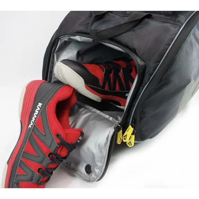 Karakal Pro Tour 9 Backpack with Shoe Compartment & 2 Separate Racket Pockets