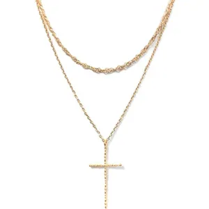 Keep Your Faith Cross Necklace