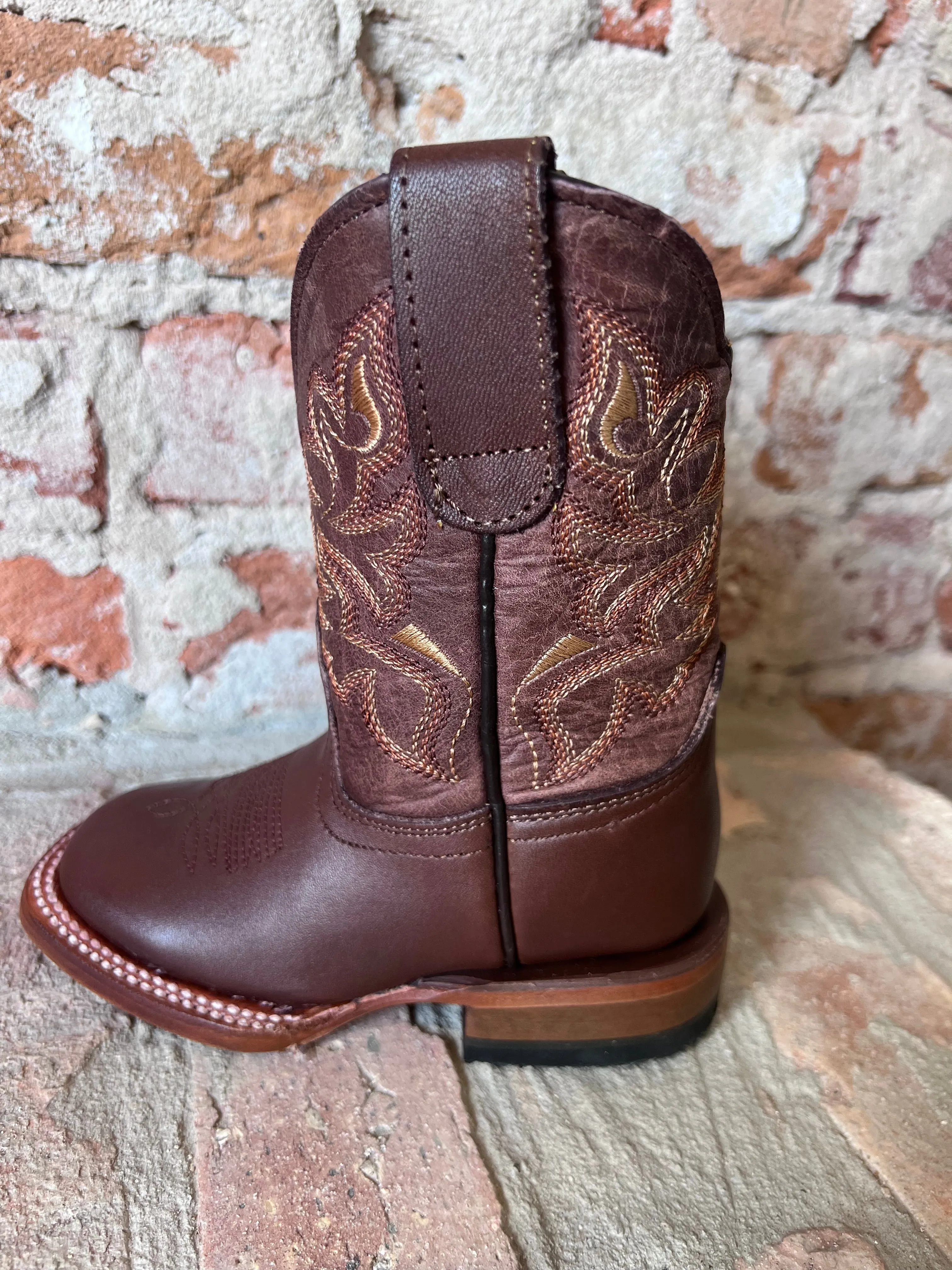 Kids Vintage Brown Boot