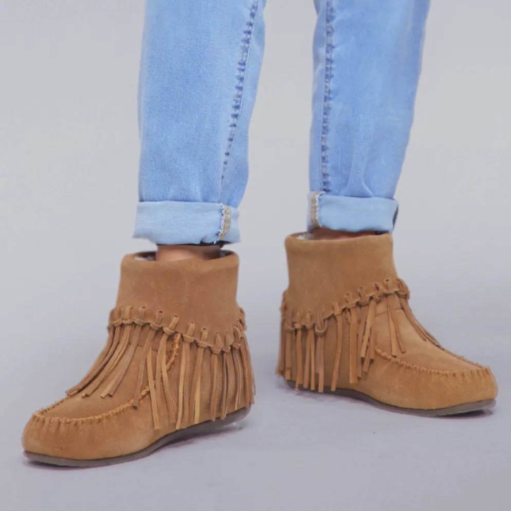 Ladies Shayla Sheepskin Moc