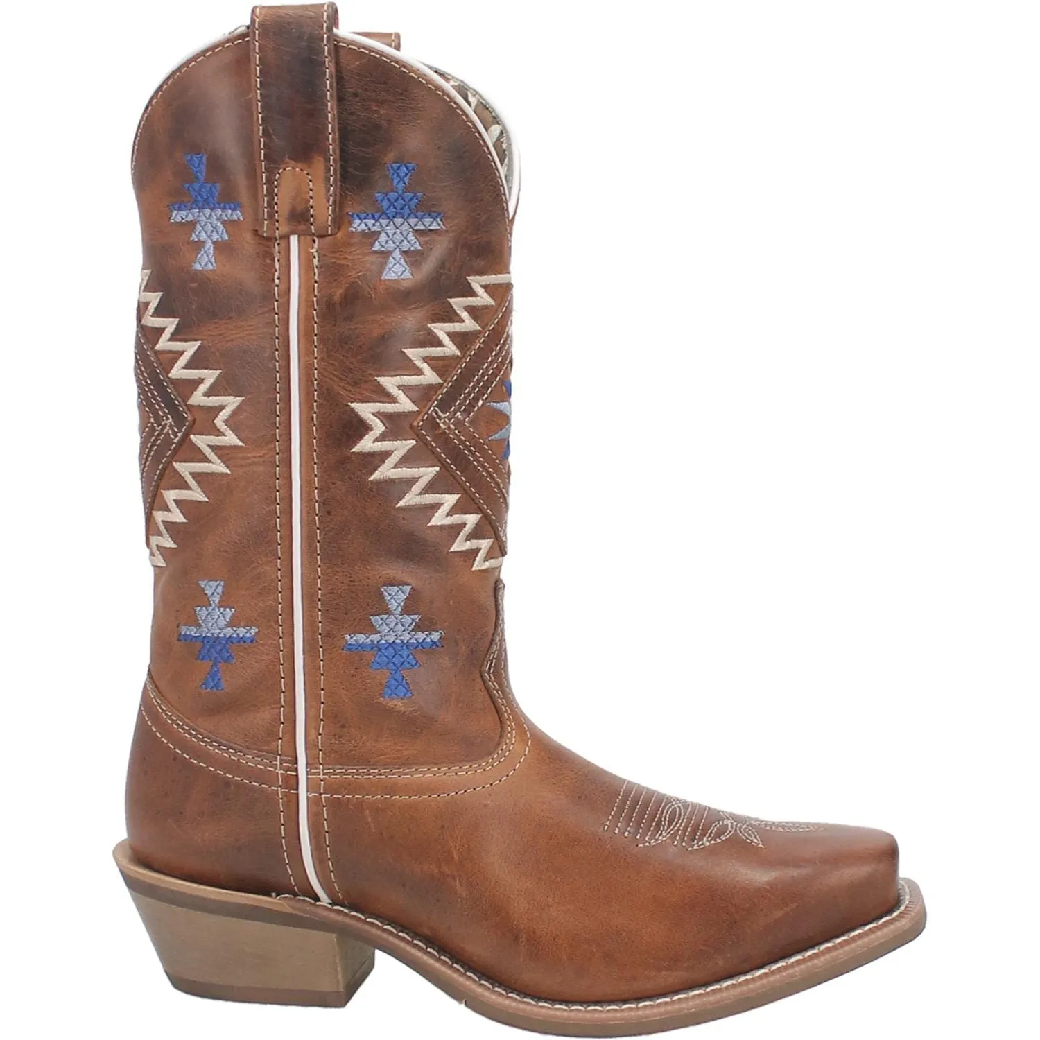 Laredo Women's Meera Tan Leather Cowgirl Boots 51182