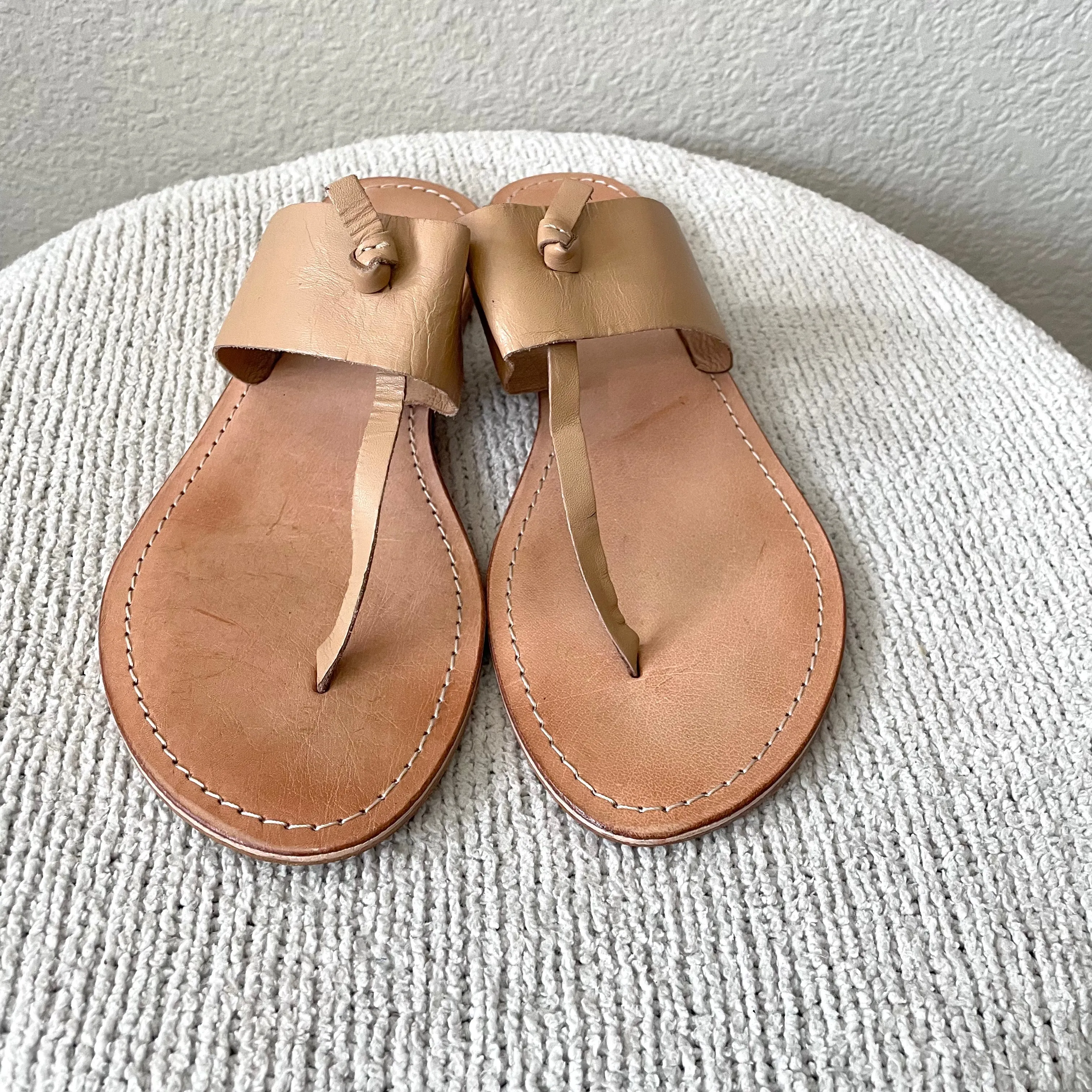 Leather Thong Sandals