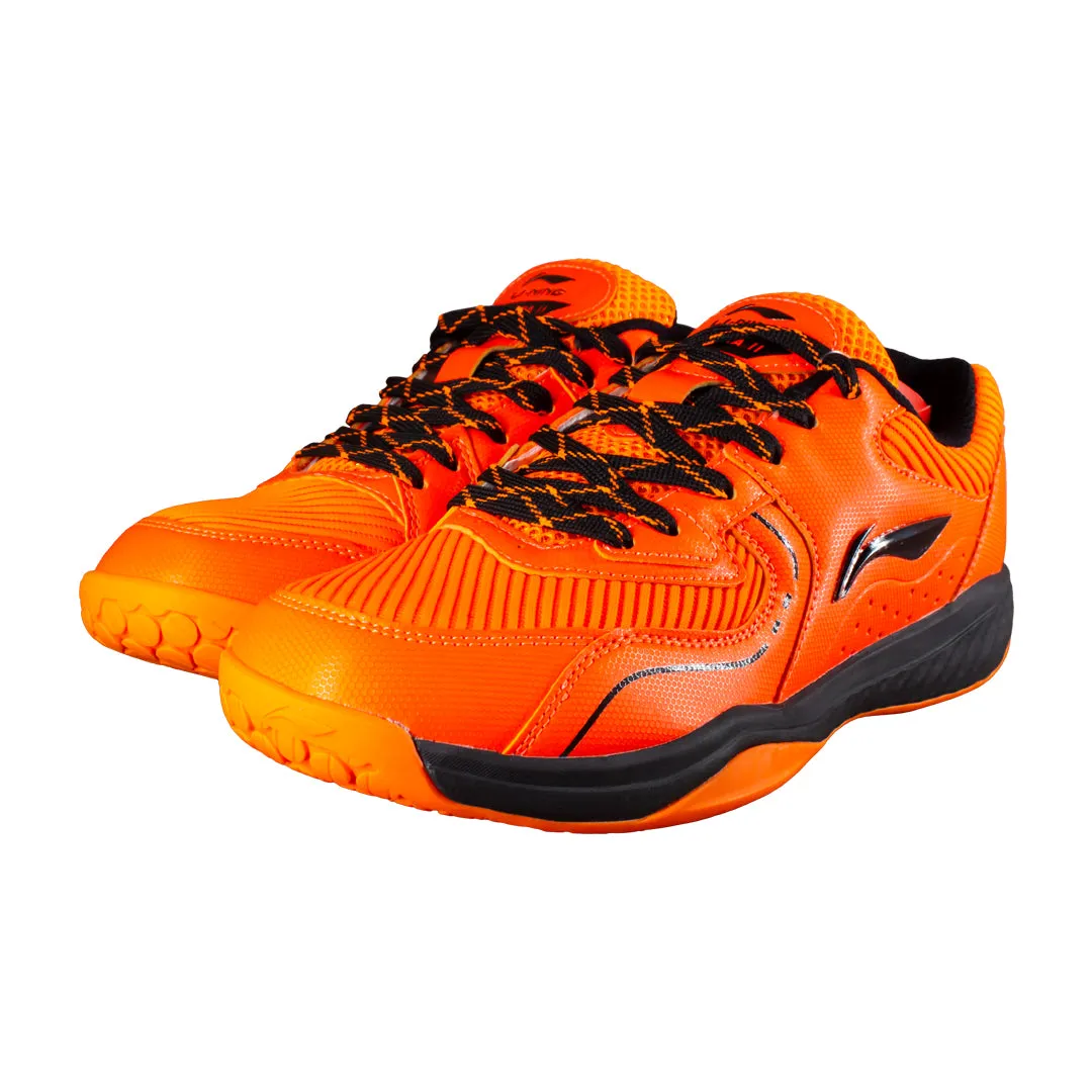 Li-Ning Ultra II Badminton Shoes (Orange/Black) AYTR058-4