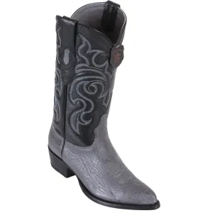 Los Altos Shark Grey Cowboy Boots J-Toe