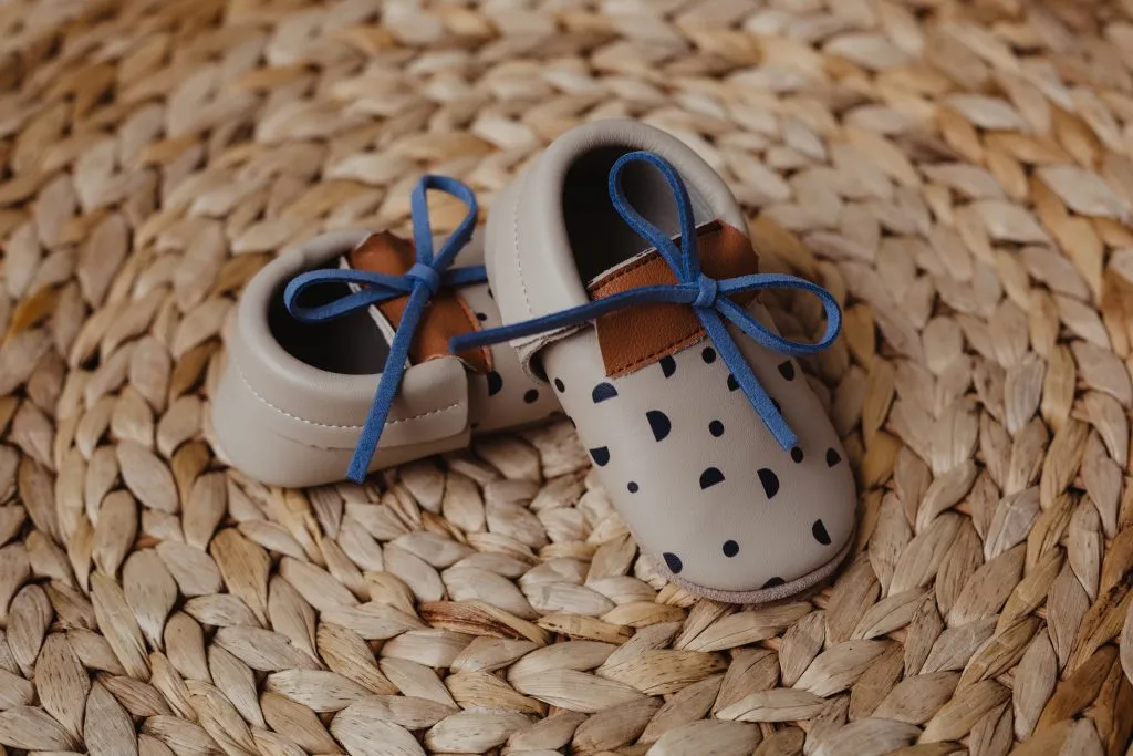 Luna -  Leather Children's Moccasins