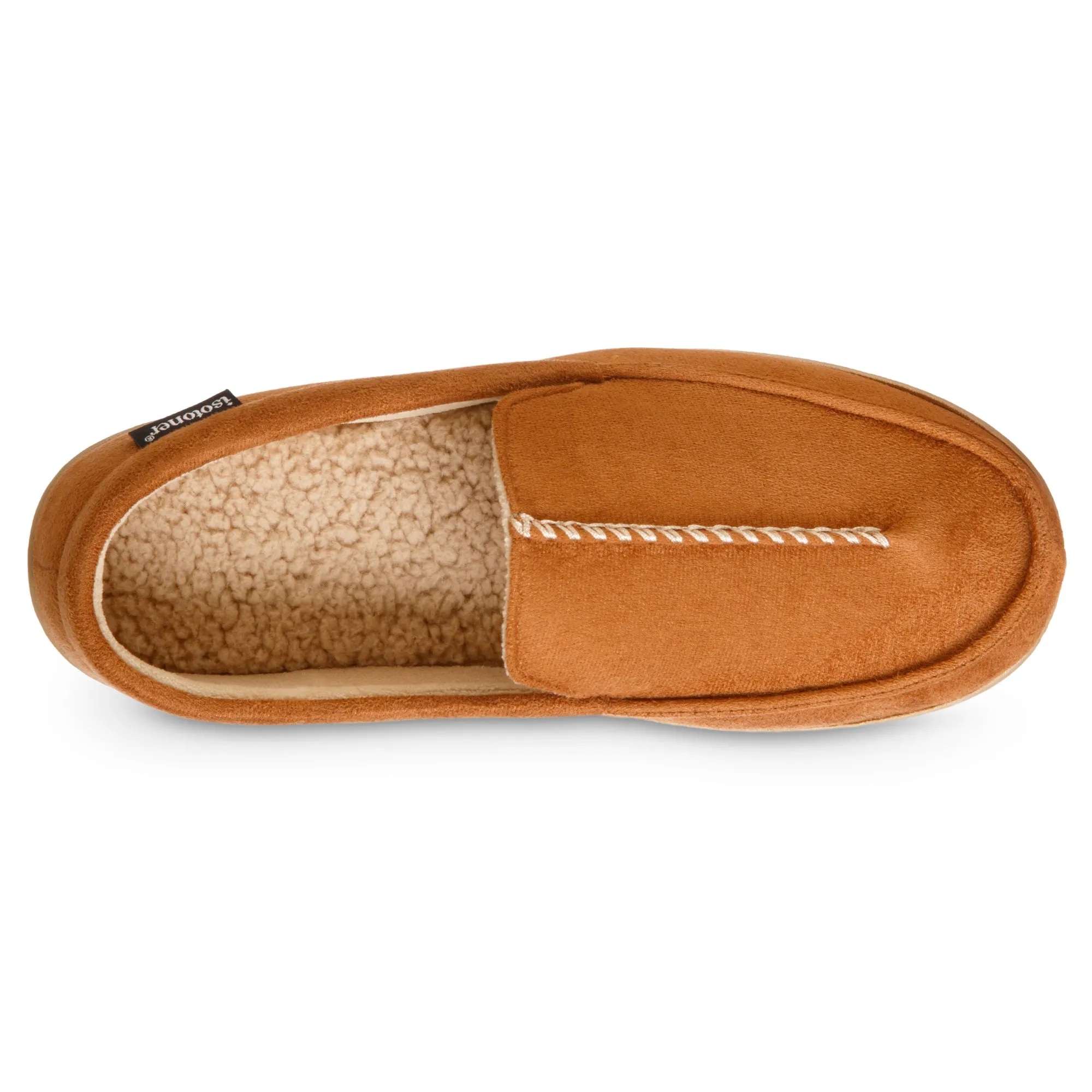 Men's Advanced Memory Foam Microsuede Liam Moccasin Slippers