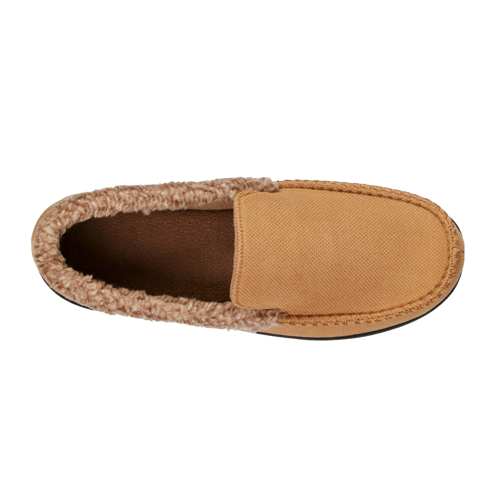 Men's Brushed Knit Lewis Moccasin Slippers