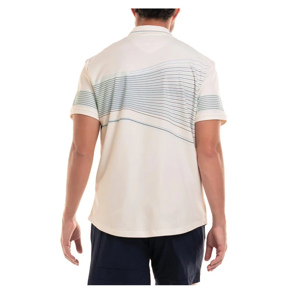 Men's Capri Wave Tennis Polo Star White