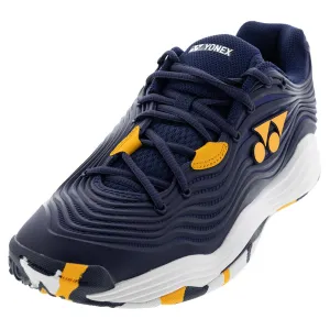 Men's FUSIONREV 5 Tennis Shoes Navy and Orange