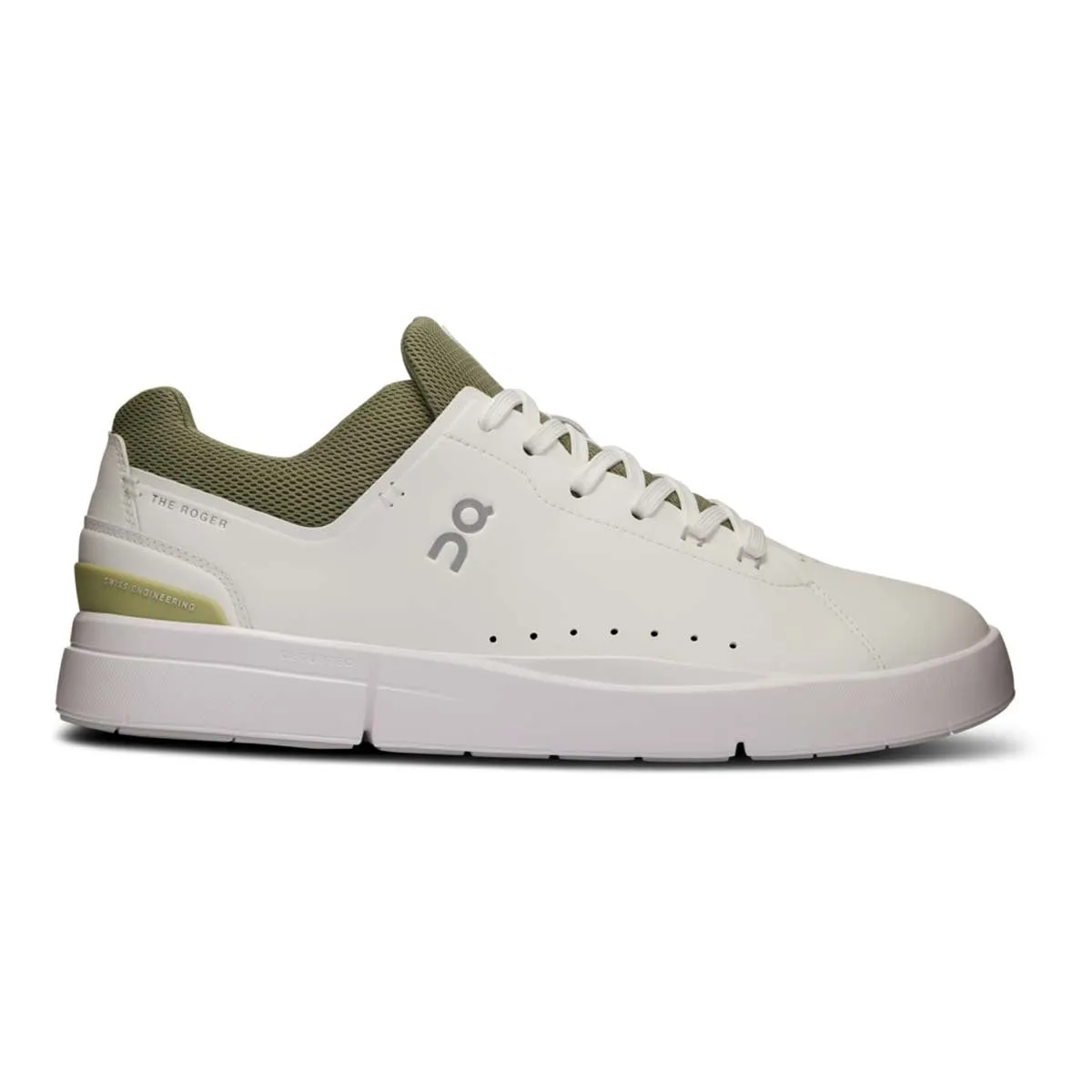 Men's On Running Roger Advantage White/Olive