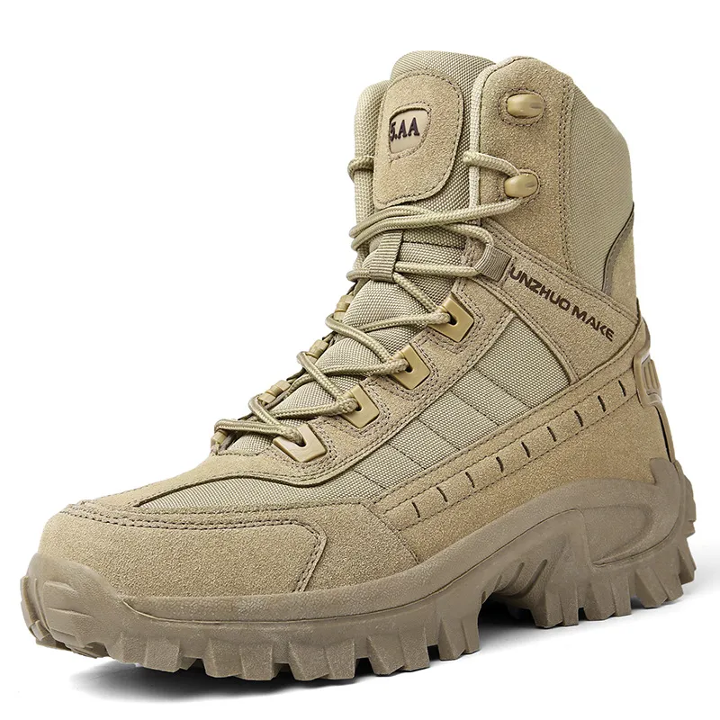 Men's Outdoor Waterproof Tactical Work Boots